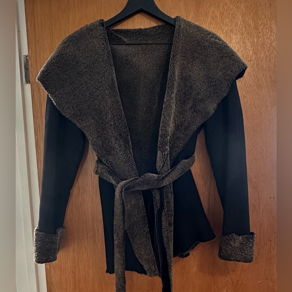 Damselle New York Leather Coat
